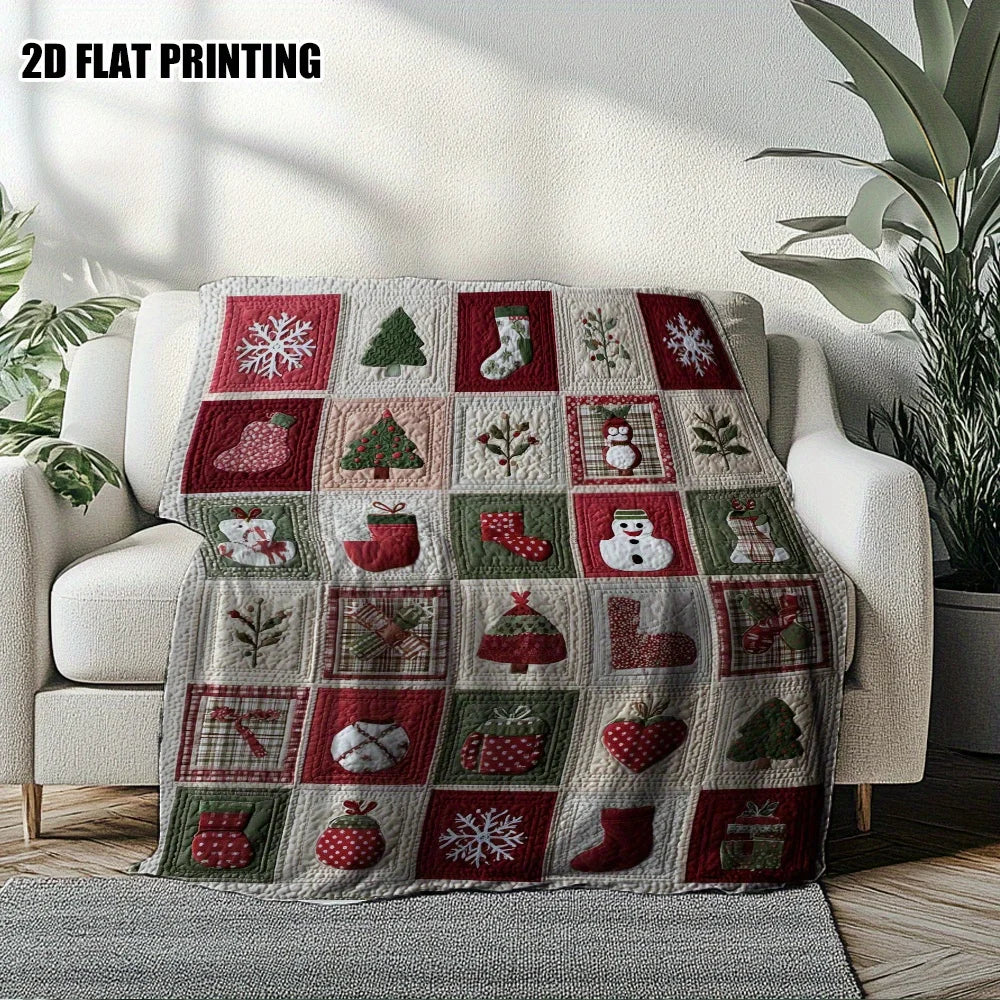 Festive Christmas Flannel Blankets