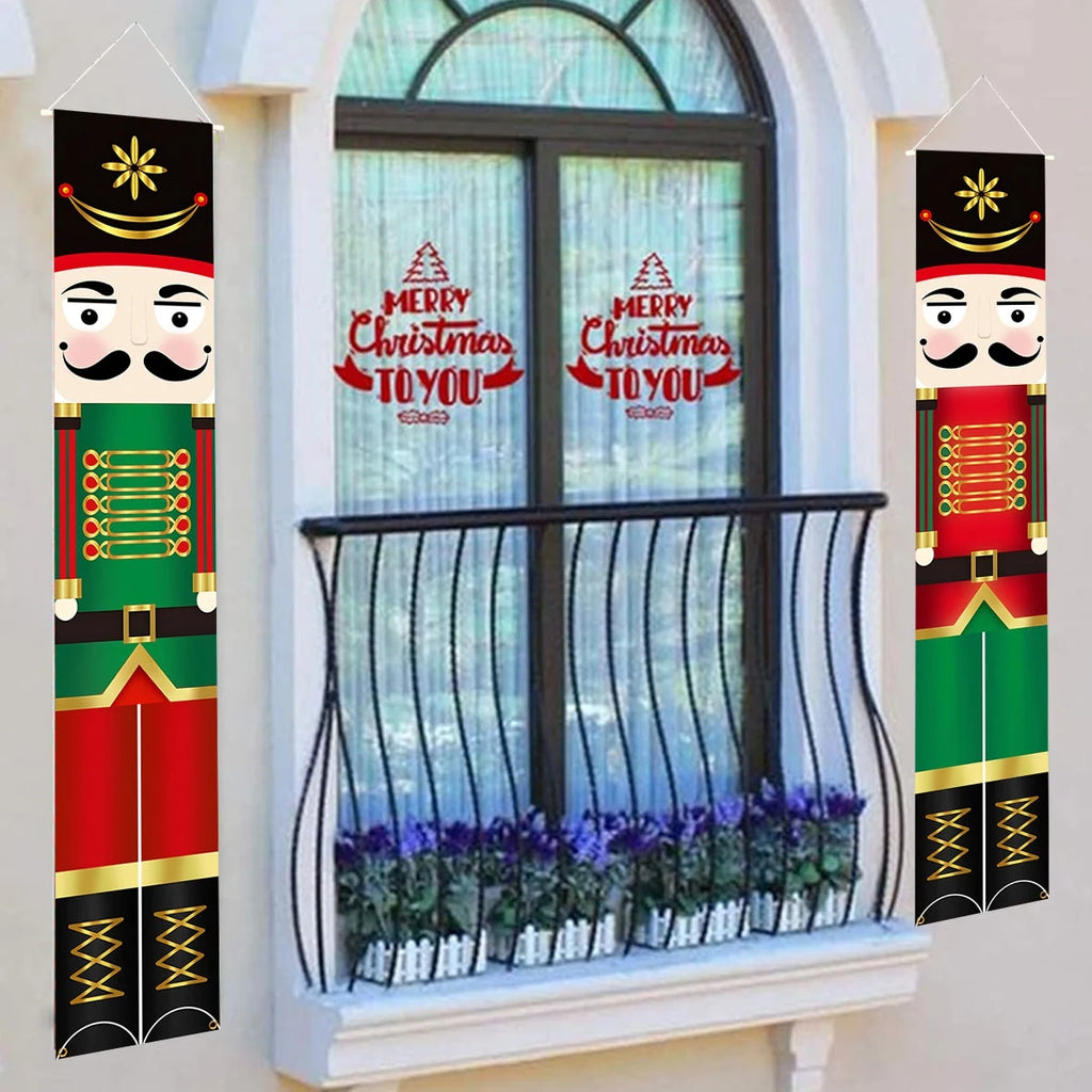 Nutcracker Soldier Door Banner