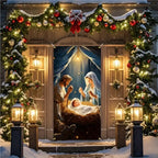 Christmas Nativity Door Banner