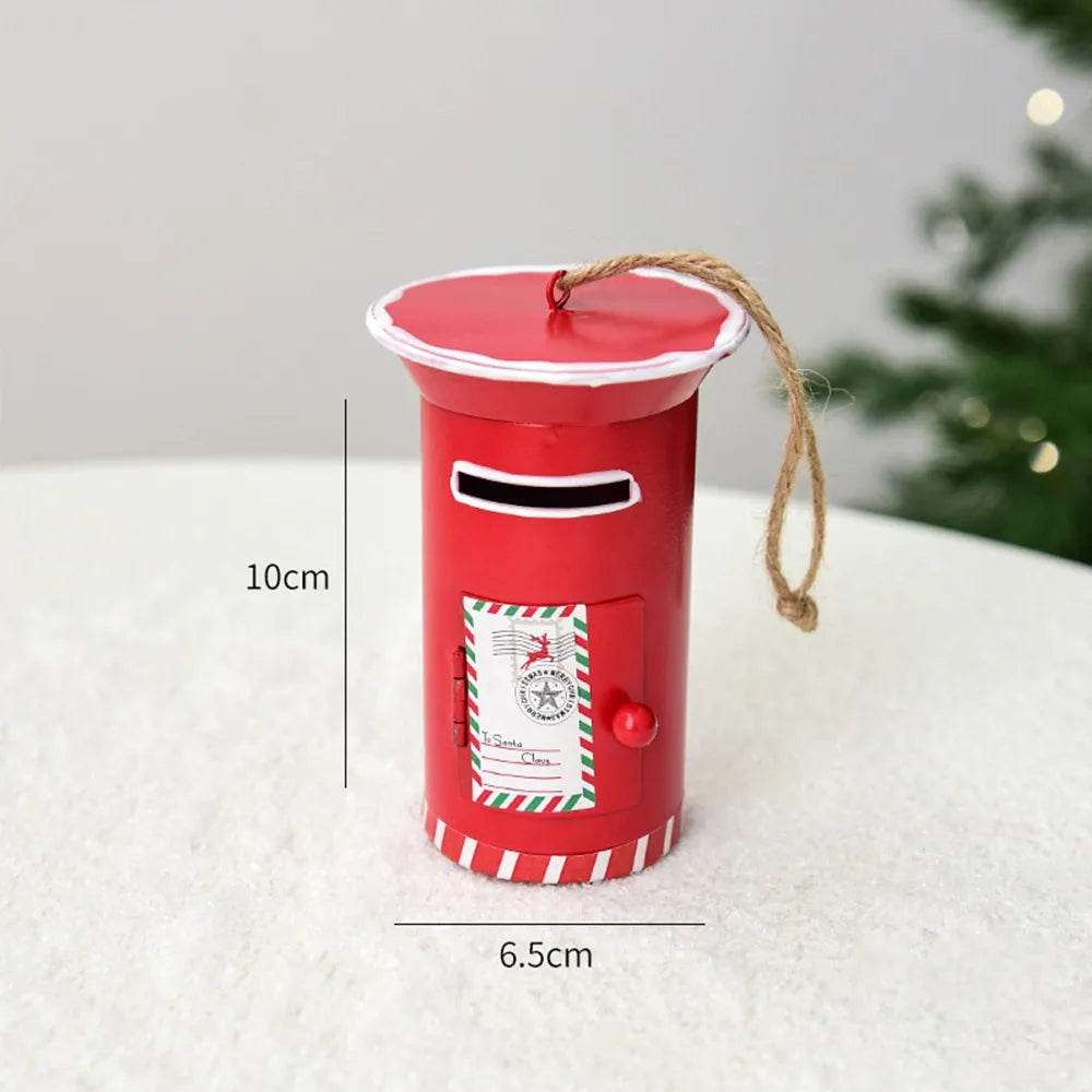Iron Christmas Mailbox Ornament