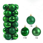 Shiny Christmas Tree Ornaments