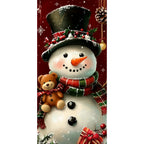 Christmas Cartoon Door Banner