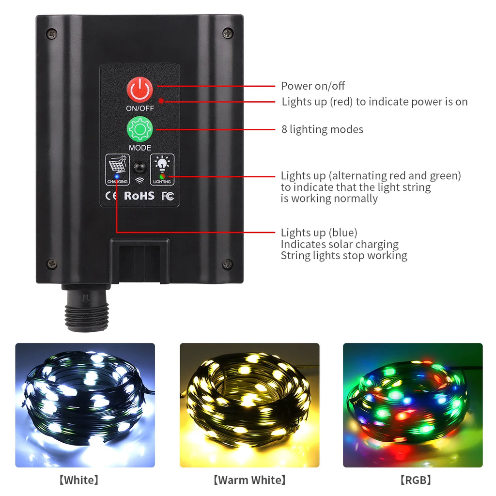 Solar Garden Fairy Pathway Lights