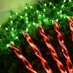 Solar Candy Christmas Pathway Lights