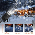 Magical Snowflake Holiday Projector