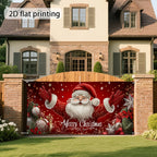 Santa Clause Garage Door Banner