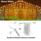 Sparkling Christmas Icicle Lights
