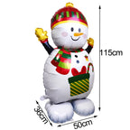Standing Santa Foil Balloon Decor