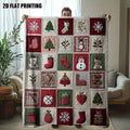 Festive Christmas Flannel Blankets