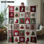 Festive Christmas Flannel Blankets
