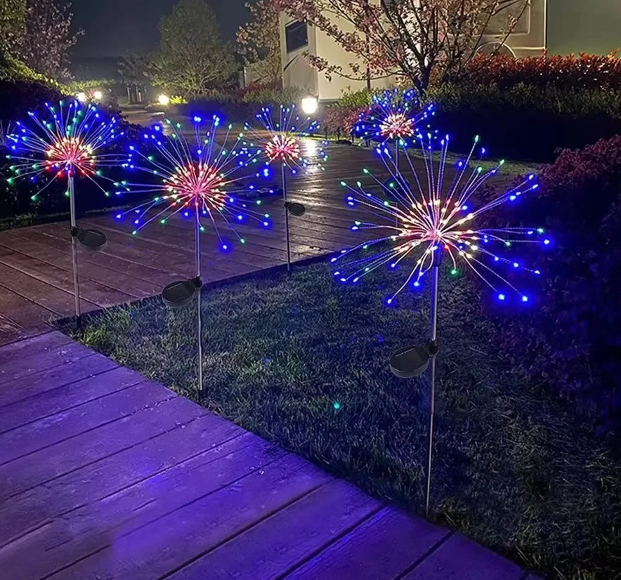 Solar Firework Garden Lights