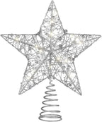 Christmas Tree Topper Star Battery Powered