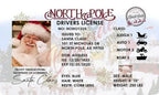 Cards Santa Claus Flying Licence Christmas Eve