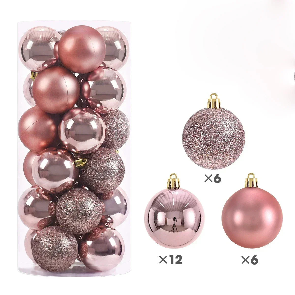 Shiny Christmas Tree Ornaments