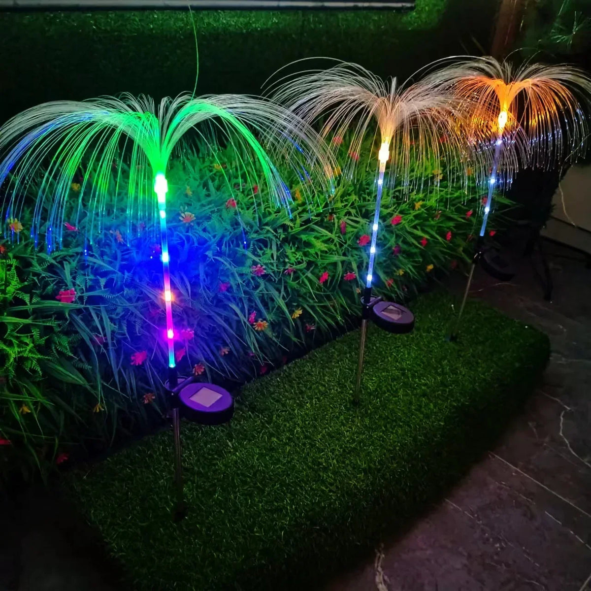 Whimsical Solar Garden Glow Lights