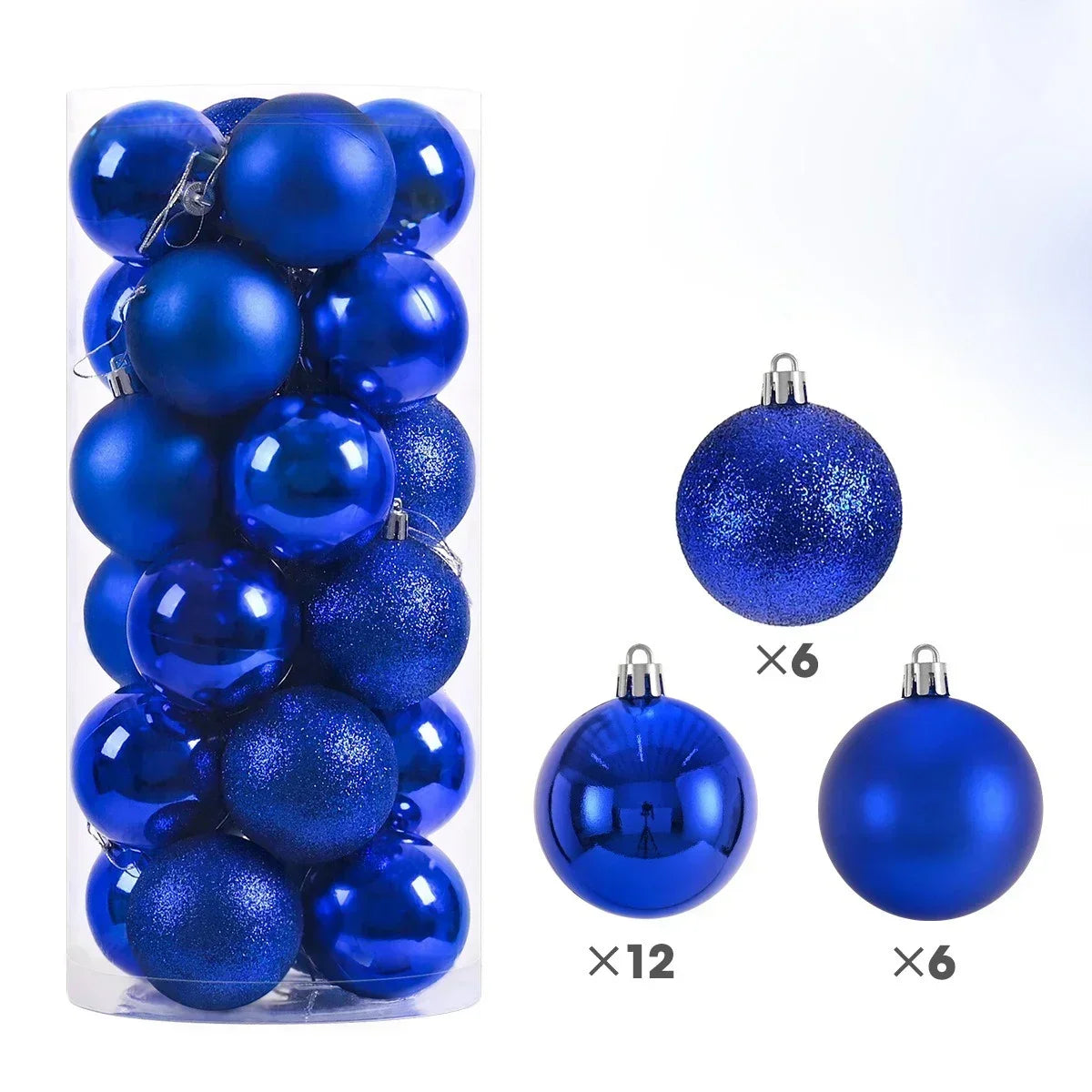 Shiny Christmas Tree Ornaments