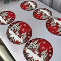 Christmas Kitchen Dinner Table Placemats