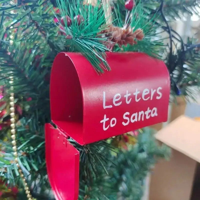 Christmas Iron Mailbox Ornament