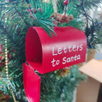 Christmas Iron Mailbox Ornament