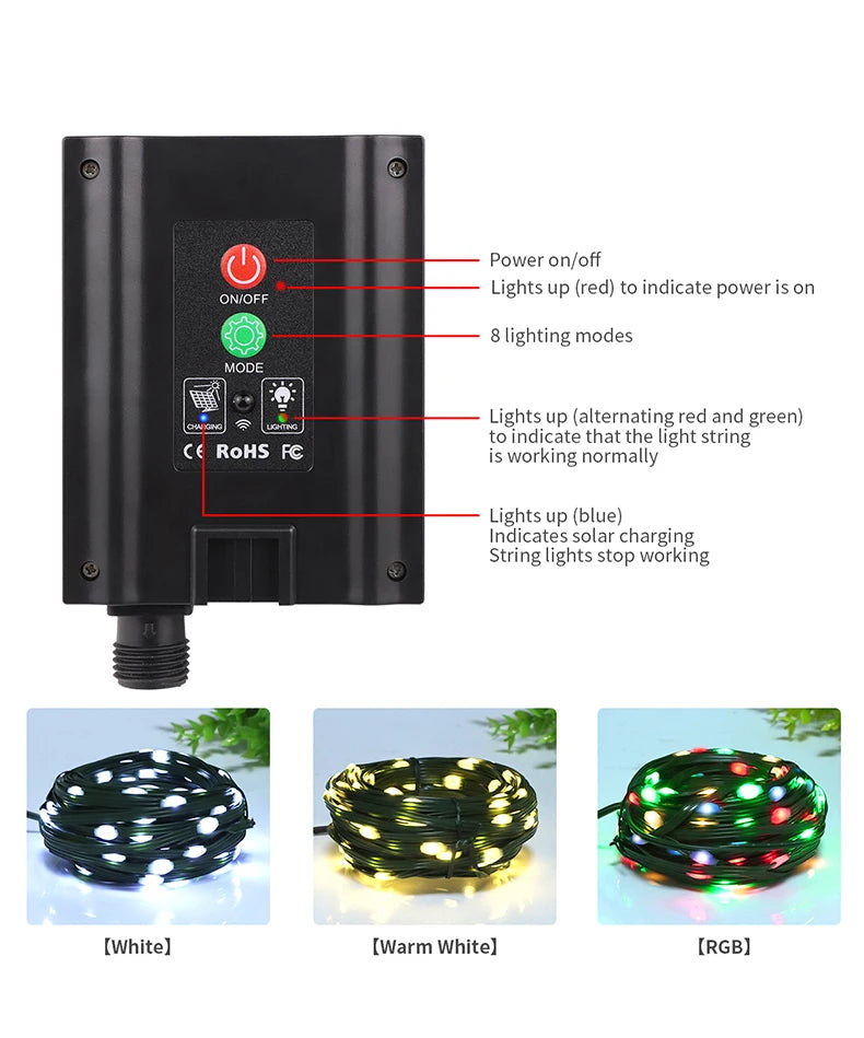 Solar Garden Fairy Pathway Lights