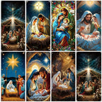 Christmas Nativity Door Banner