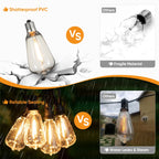 Connectable Shatterproof Holiday Bulbs
