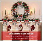 Pack Large Christmas Tree Topper Bow DIY