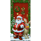 Christmas Cartoon Door Banner