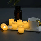 Warm Flickering Holiday Candles