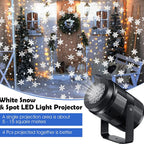 USB Christmas Snowflake Projector