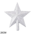Christmas Tree Top Star Merry Shiny Gold