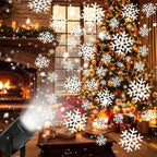 LED Snowflake Light Projector