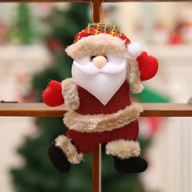Merry Christmas Ornaments DIY Santa Claus Snowman