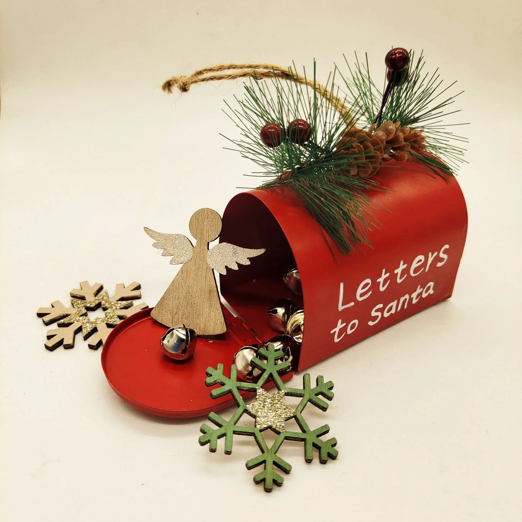 Christmas Iron Mailbox Ornament