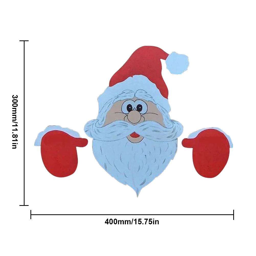 Christmas Outdoor Fence Art Sign