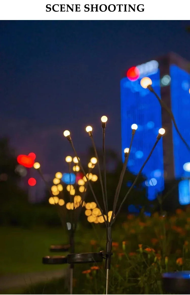 Enchanted Solar Firefly Lights