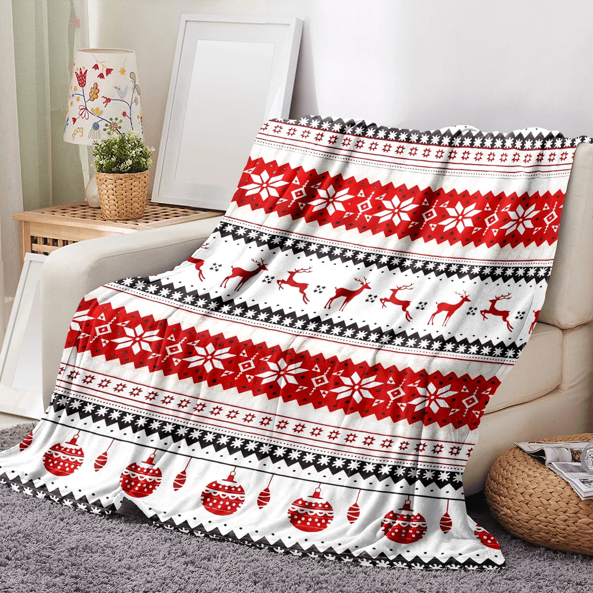 Christmas Throw Blanket For Couch