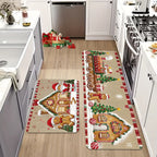 Christmas Gingerbread House Floor Mat
