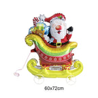 Standing Santa Foil Balloon Decor