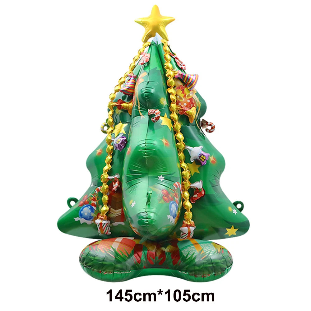 Standing Santa Foil Balloon Decor