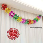 Christmas Hanging Metalic Garlands