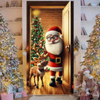 Christmas Cartoon Door Banner