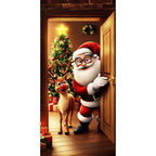 Christmas Cartoon Door Banner