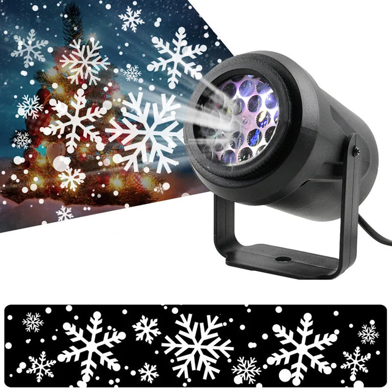 Magical Snowflake Holiday Projector