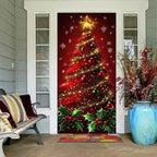 Christmas Tree Door Cover