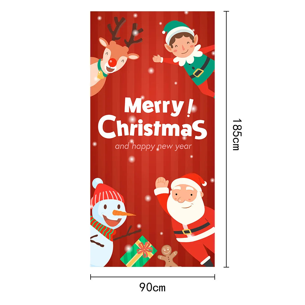 Christmas Tree Door Cover