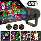 Festive Christmas Pattern Projector