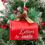 Christmas Iron Mailbox Ornament