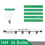 Festoon Patio Holiday String Lights