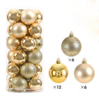Shiny Christmas Tree Ornaments
